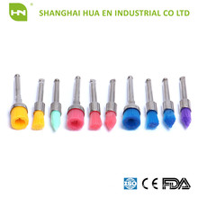 Disposable colorful latch type Dental Prophy Brush